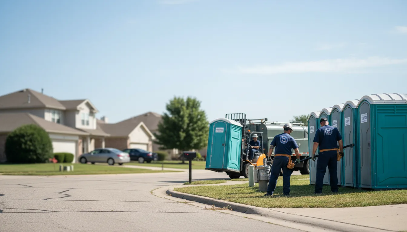 Porta Potty Rental in West Springfield, PA near me